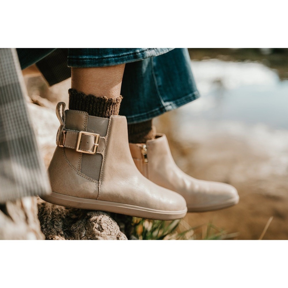 Xero Shoes NEW Women's Tari II Tan Leather Barefoot Ankle Boots- 9